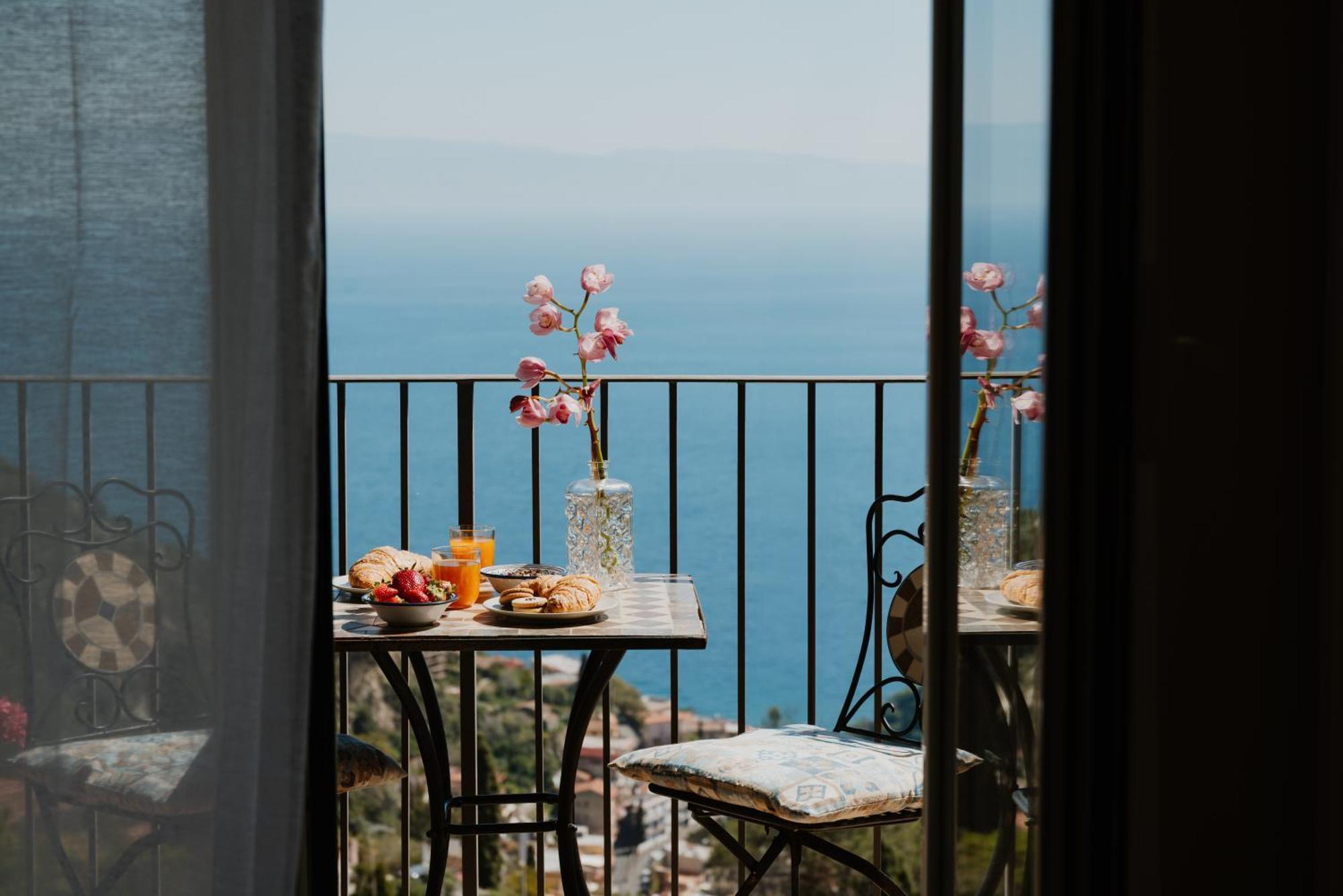 Villa Da Vinci Luxury Panoramic Apartments - Taormina Rooms Collection Ngoại thất bức ảnh