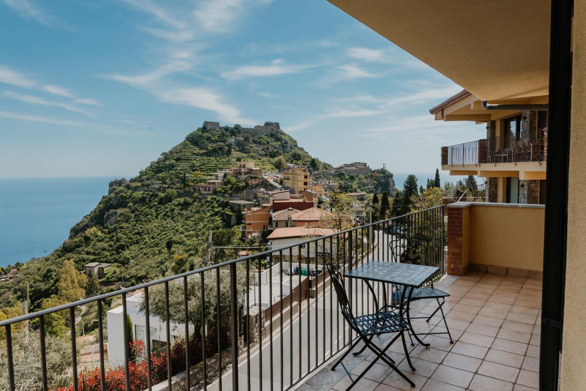 Villa Da Vinci Luxury Panoramic Apartments - Taormina Rooms Collection Ngoại thất bức ảnh